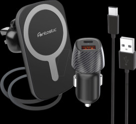263316 Car smartphone holder, magnetic, inductive charging