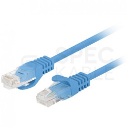 Patchcord UTP kat.6 kabel sieciowy LAN 2x RJ45 linka niebieski 2m LANBERG