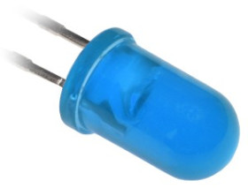 Dioda LED 12V 5mm okrągła L53 niebieska