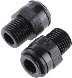 Złączka pneumatyczna R 1/4 męskie Wciskane 8 mm John Guest Adapter gwintowany prosty R 1/4 męskie