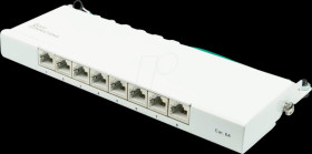 GC-N0119 Patchpanel, 8-Port, Kat.6a, 0,5 HE