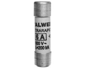 Wkładka bezpiecznikowa cylindryczna 10x38mm 6A aR 600V CH10UQ 002625005