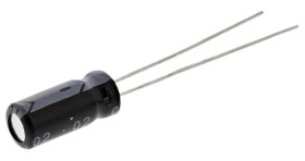 Kondensator 470nF 50V dc Radialny, Otwór przelotowy RS PRO roztaw: 2mm 5 (Dia.) x 11mm
