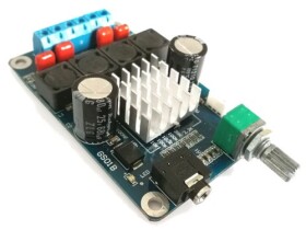 Moduł wzmacniacz audio 2x50W, układ TDA3116