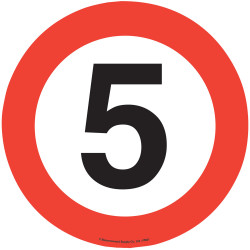 Beaverswood Floor Marker 430mm dia. 5 MPH