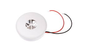 B2-C Sygnalizator Buzzer 12/24V Dc Ciągły 90/100Db Biały