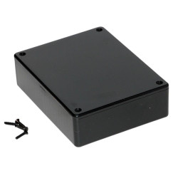 1591GSBK Hammond Multipurpose Black GPABS Enclosure 121 x 94 x 34mm