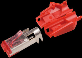 H7641.6 Hirose RJ45 connector Cat-6, TM21, red