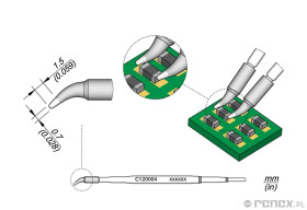 Grot C120004 do rączek JBC AM120 i PA120