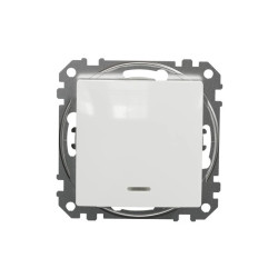 Łącznik krzyżowy z podświetleniem, biały, Sedna Design i Elements SDD111107L