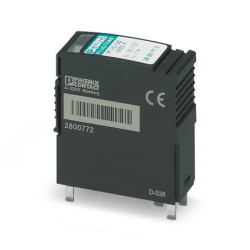 Zabezpieczenie przeciwprzepięciowe 24 V DC Montaż na podstawie Phoenix Contact Zabezpieczenia przeciwprzepięciowe 1A