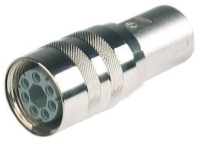 N6R EFS obudowa gniazda kablowego 6+PE, M26x1.5, metalowa, styki typu CRIMP RBC 162 zamawiane oddzielnie, Hirschmann, 933711001,