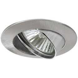 Paulmann 98878 Premium Line Recessed Light GU10 50W Iron Brushed