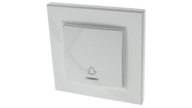 Łącznik Pt Podtynkowy O Styku Chwilowym Odbijający Dzwonek Z Podświetleniem Argo