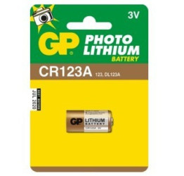 CR123 GP BATERIA LIT.