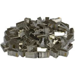 Wtyk modularny RJ45 8P8C kat.6 ekranowany FTP linka NEKU WORECZEK 10szt.