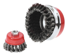 Szczotka druciana doczołowa wzmacniana 100 mm x M14 62H131
