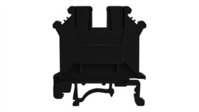 Złączka Szynowa Przelotowa Czarna Śrubowa 2,5Mm2 1P Vde Ul 5705