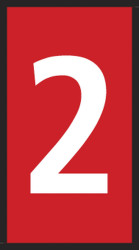 Oznaczniki kabli Zatrzask HellermannTyton zakres 0.8 → 2.2mm ilość 200