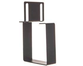 Haczyk kablowy metalowy 90x90 RAL9005 19-0041C