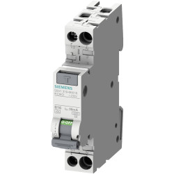 Siemens 5SV13167KK04 RCBO 2-pin 4 A 230 V type A 30mA C4 6kA compact