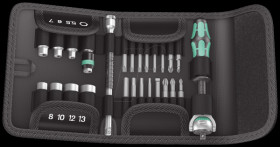 05051045001 Kraftform compact Zyklop ratchet set 1/4´´