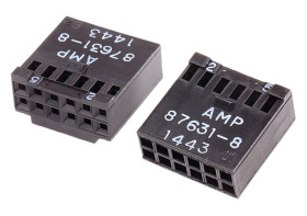 Obudowa złącza 12-pinowe 2-rzędowe raster: 2.54mm TE Connectivity Żeński Montaż na kablu AMPMODU MOD IV Złącze