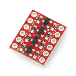 Konwerter poziomów logicznych dwukierunkowy, 4-kanałowy - SparkFun BOB-12009
