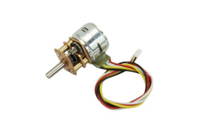 Micro Metal Geared Stepper Motor (12V 0.6kg.cm)