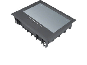 tehalit.VE-EE Pokrywa uchylna VE09 200x253 wykładzina 12mm czarny PA VE09129005 HAGER