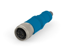 Zespół Kablowy ze złączem Złącze M12 długość 1.5m Rodzaj A Żeńskie Złącze B Złącze M12