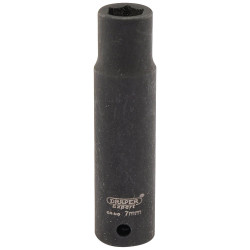 Draper Expert 05185 Expert 7mm 1/4&quot; Sq. Dr. Hi-Torq&#xAE; 6 Point Deep Impact Socket