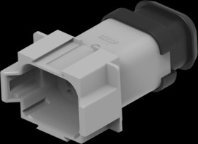 Socket housing, 8 pole, for DEUTSCH DT series, DT04-08PA-E008