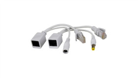 Splitter P-Poe1 Rj45 Kat.5E 2 Wtyki / 1 Gniazdo Rozdzielacz Do Kamer Ip Poe...