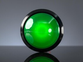 Adafruit Massive Arcade Button with LED - 100mm Green