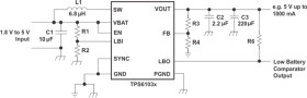 3.3-V Output, 1-A, 96% Efficient Boost Converter w/20uA Iq in TSSOP-16