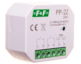 Przekaźnik elektromagnetyczny 2Z 16A 7-30V AC/9-40V DC PP-2Z-24V
