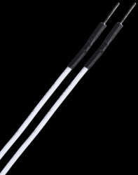 Flexible jumpers, 15 cm, plug/plug, white