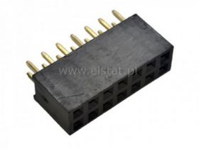 PBD-14S gniazdo dwurzęd. do druku proste