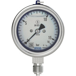 Riegler glycerine pressure gauge, 102391, 5009/4