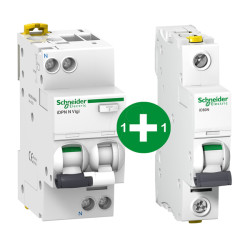 A9D56616 + A9F03116 100 years of Acti9 circuit protection