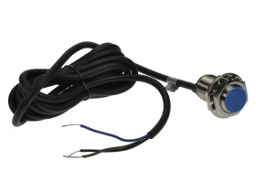 Czujnik; hallotronowy; zbliżeniowy; SM18-31010NB; NPN; NC; fi 18mm; 10mm; 5÷24V; DC; cylindryczny metalowy; zabudowany; z przewo