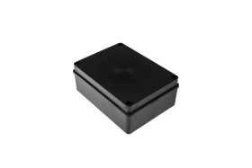 Puszka instalacyjna hermetyczna S-BOX 190x140x70, bez dławików, bezhalogenowa, IP65, czarna S-BOX 416C