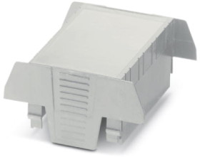 Upper part of housing, ABS/PC, (W x H x D) 70.1 x 74.65 x 36.95 mm, light gray, for enclosure, 1074750