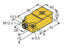 Turck Czujnik indukcyjny podtynkowy BI15-Q20-LIU-H1141