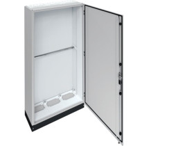 Obudowa natynkowa 800x1850x275 mm + cokół 100mm drzwi metal univers IP55/II FR23S1 HAGER