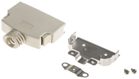 Osłona tylna D-Sub 50 -pinowe ABS Prosty 3M D