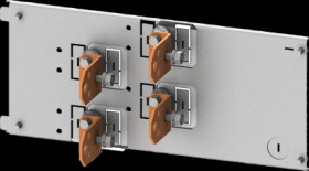 Cable connection, sheet steel, (W x H x D) 97 x 200 x 400 mm, 8PQ6000-8BA15