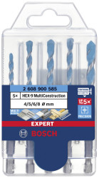 Zestaw wierteł wielozadaniowych Bosch Accessories 2608900585 5 szt.