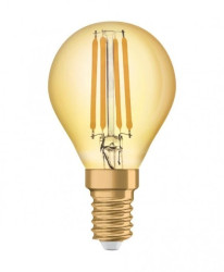 Żarówka LED E14 P40 4W = 35W 410lm 2400K Ciepła 300 Filament OSRAM Vintage 1906